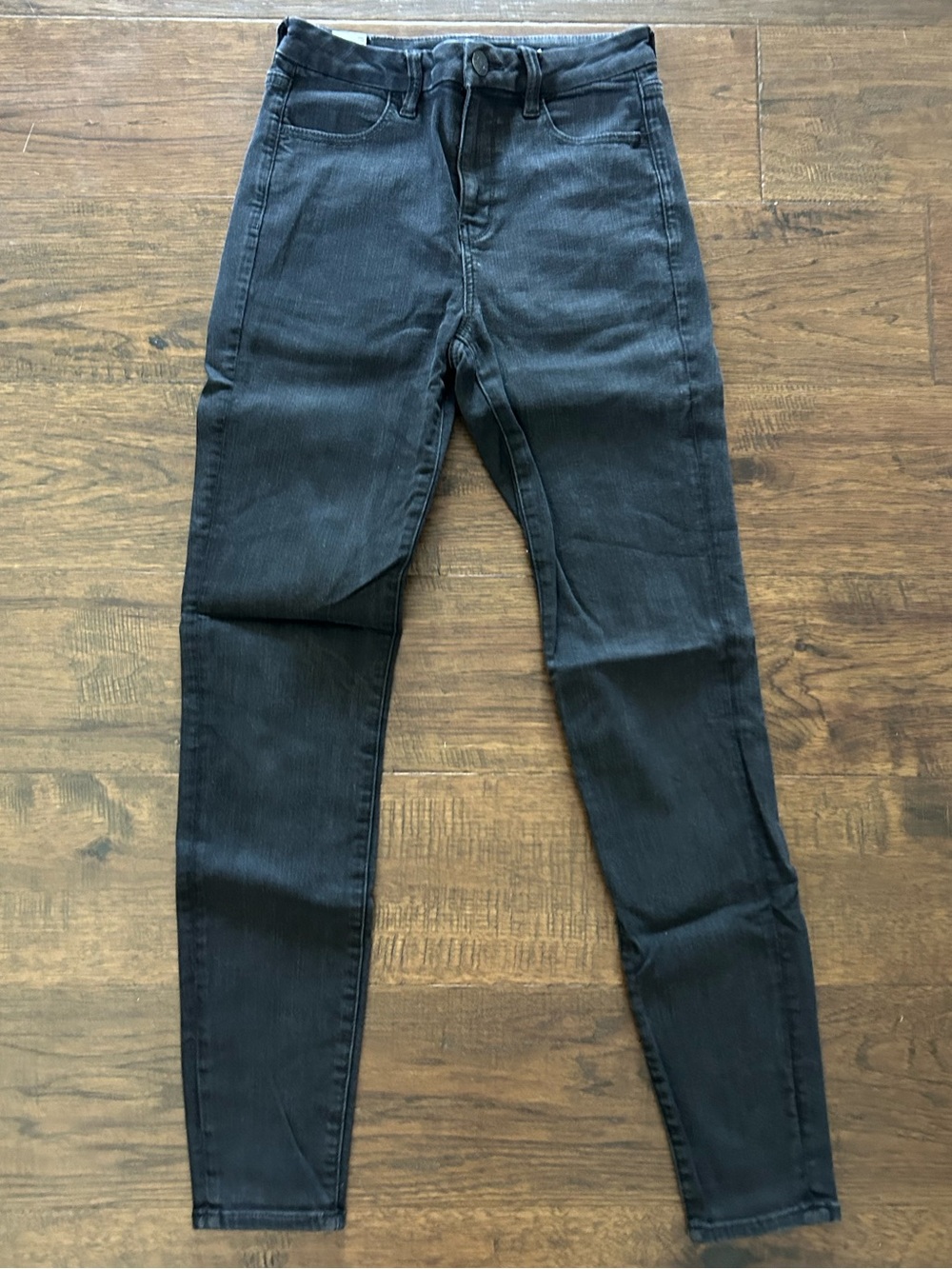 Black Women’s High-Rise Skinny Jeans - American Eagle